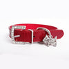 Crystal Pendant Dog Collar