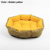 Colorful Leopard Print Dog Beds