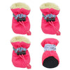 4 PCS Waterproof Winter Dog Booties